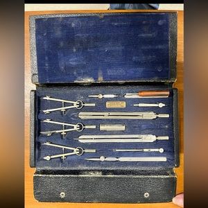 Vintage Drafting Tools Bundle